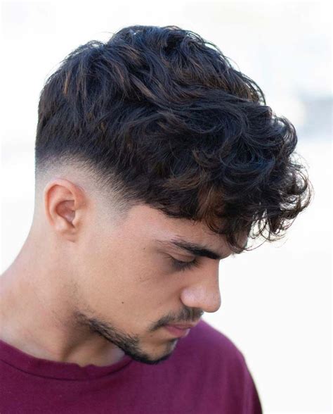 haircut for men with curly hair|More.